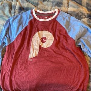 Phillies 3/4 sleeve